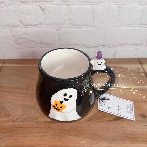 Halloween Ghost Mug With Little Ghost - Picture 3 of 4